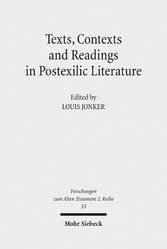 Texts, Contexts and Readings in Postexilic Literature