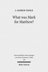 What was Mark for Matthew?