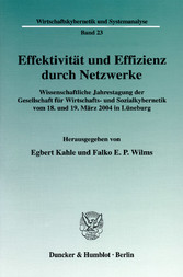 Effektivität und Effizienz durch Netzwerke.