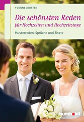 Die schönsten Reden für Hochzeiten und Hochzeitstage