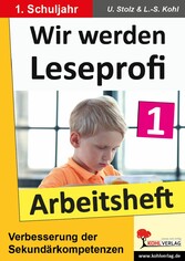 Wir werden Leseprofi - Arbeitsheft / Klasse 1