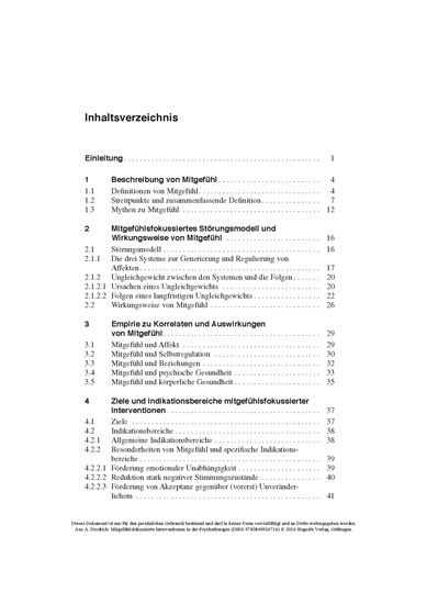 Mitgefühlsfokussierte Interventionen in der Psychotherapie