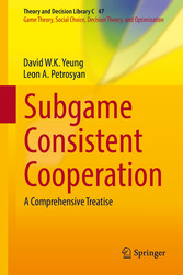 Subgame Consistent Cooperation