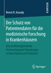 Der Schutz von Patientendaten für die medizinische Forschung in Krankenhäusern