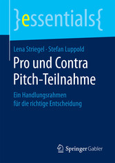 Pro und Contra Pitch-Teilnahme