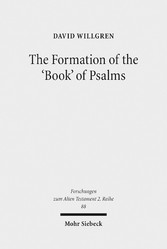 The Formation of the 'Book' of Psalms