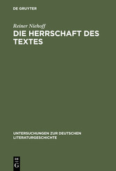 Die Herrschaft des Textes