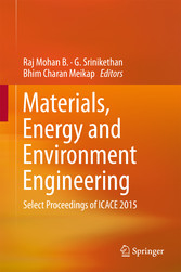 Materials, Energy and Environment Engineering