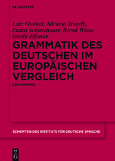 Grammatik des Deutschen im europäischen Vergleich