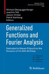 Generalized Functions and Fourier Analysis