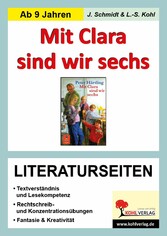 Mit Clara sind wir sechs - Literaturseiten