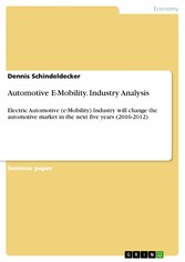 Automotive E-Mobility. Industry Analysis