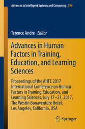 Advances in Human Factors in Training, Education, and Learning Sciences