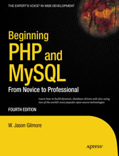 Beginning PHP and MySQL