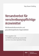 Versandverbot für verschreibungspflichtige Arzneimittel