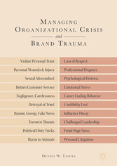 Managing Organizational Crisis and Brand Trauma