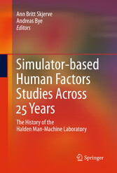 Simulator-based Human Factors Studies Across 25 Years