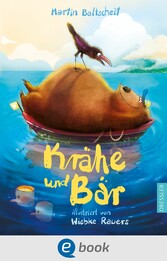 Krähe und Bär