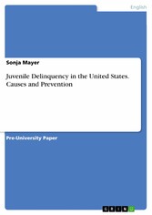 Juvenile Delinquency in the United States. Causes and Prevention