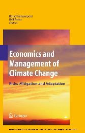 Economics and Management of Climate Change