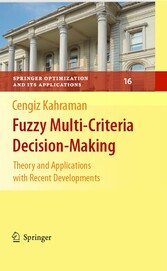 Fuzzy Multi-Criteria Decision Making