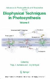 Biophysical Techniques in Photosynthesis