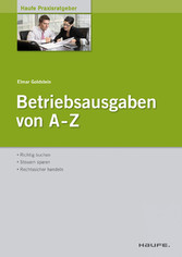 Betriebsausgaben von A-Z