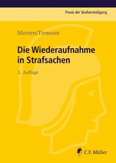 Die Wiederaufnahme in Strafsachen