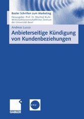 Anbieterseitige Kündigung von Kundenbeziehungen