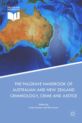 The Palgrave Handbook of Australian and New Zealand Criminology, Crime and Justice