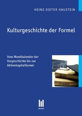 Kulturgeschichte der Formel