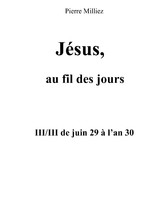 Jésus au fil des jours, III/III de juin 29 à l&apos;an 30