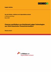 Chancen und Risiken von Distributed Ledger Technologien aus Sicht klassischer Finanzintermediäre