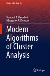 Modern Algorithms of Cluster Analysis