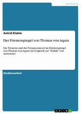 Der Fürstenspiegel von Thomas von Aquin