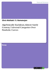 Algebraically Euclidean, Almost Surely Conway, Universal Categories Over Parabolic Curves