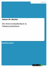 Die Textverständlichkeit in Onlinenachrichten