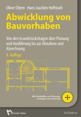 Abwicklung von Bauvorhaben - E-Book (PDF)