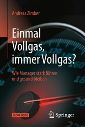 Einmal Vollgas, immer Vollgas?