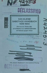 Das kleine Sabotage-Handbuch von 1944