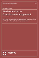 Werteorientiertes Compliance-Management