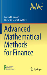 Advanced Mathematical Methods for Finance