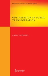 Optimization in Public Transportation