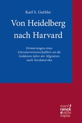 Von Heidelberg nach Harvard