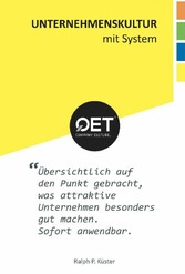 Unternehmenskultur mit System