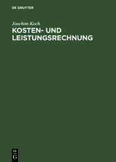 Kosten- und Leistungsrechnung