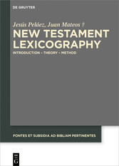 New Testament Lexicography