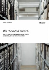 Die Paradise Papers. Die Steuertricks von Riesenkonzernen und mögliche Gegenmaßnahmen