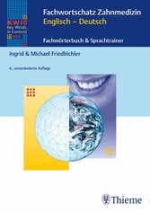 KWIC-Web Fachwortschatz Zahnmedizin Englisch - Deutsch