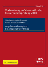 Abgabenordnung und Finanzgerichtsordnung